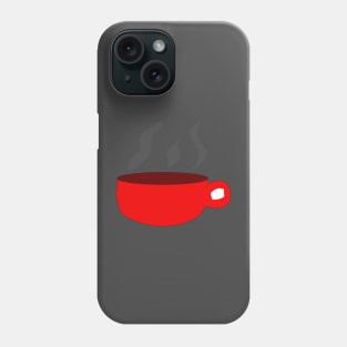 vector illustration of a cup Phone Case