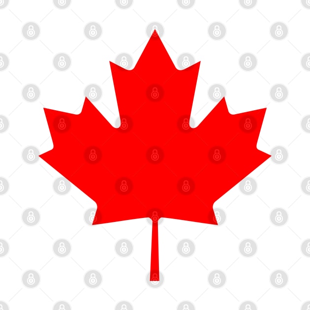 CANADA ICON maple leaf by brightnomad