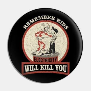 Remember Kids - VINTAGE Pin