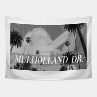 Mulholland Drive /// Vintage design Tapestry