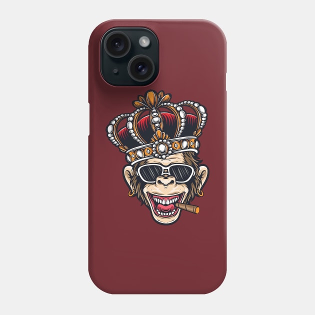 King monkey Phone Case by Right-Fit27