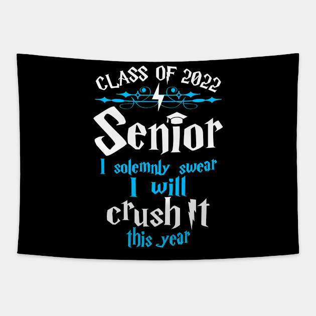 Class of 2022 Crush It Tapestry by KsuAnn