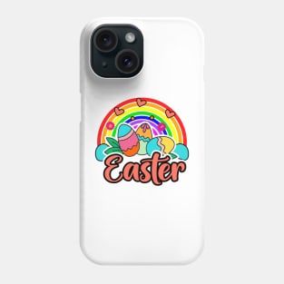 Easter Eggs Colorful Rainbow Happy easter day Phone Case