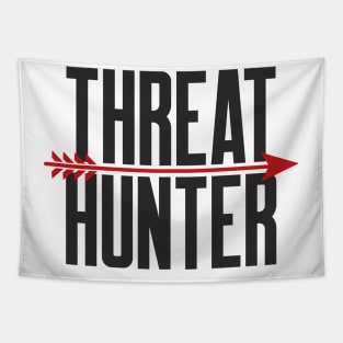 Cybersecurity Threat Hunter Red Arrow Tapestry