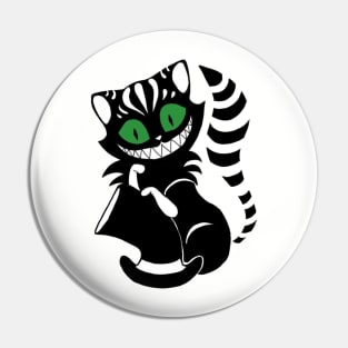 Cheshire Cat T-shirt Pin