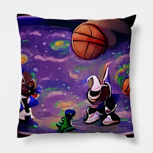 Space basketball Pillow