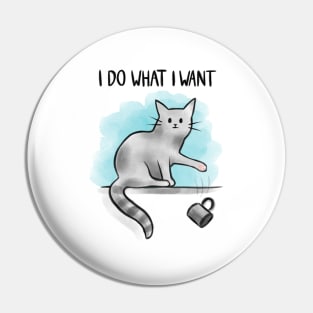 I Do What I Want Pin