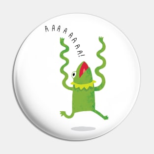 Froggy Freak Out Pin