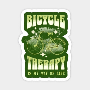 Bicycle Therapy Magnet