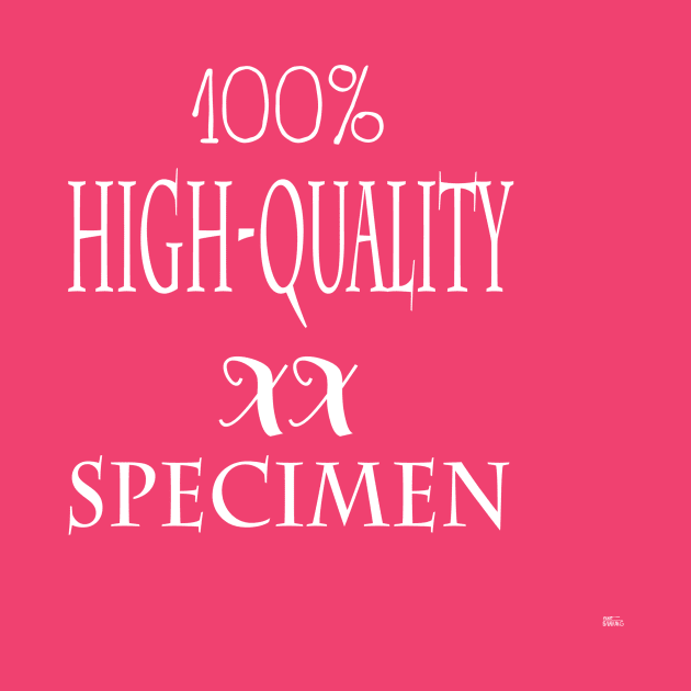 100% high-quality XX specimen - white writing by Lupigna