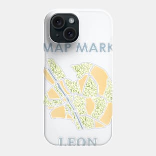 Leon Map - Pocket Size Phone Case