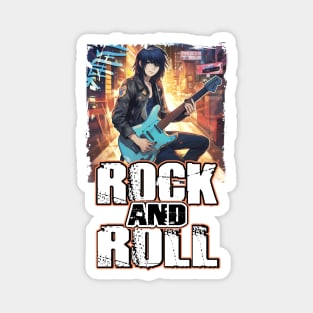 Rock Music Album Cover - Anime Shirt Magnet