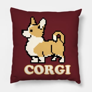 Pixel Perfect Corgi Pillow