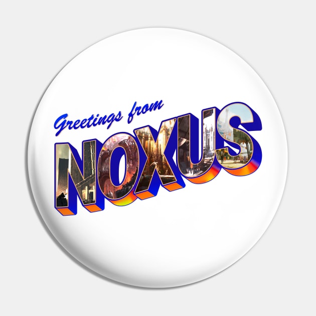 Greetings from Noxus vintage Pin by Scrapyardigan