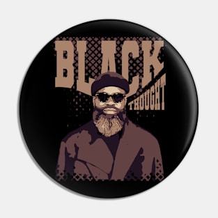 Black Thought // Vintage poster Pin