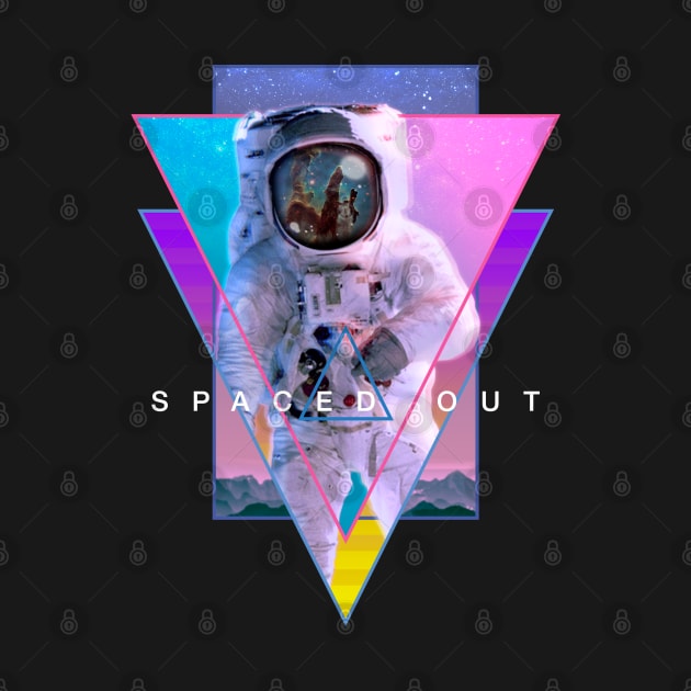 Astronaut Spaced Out Aesthetic Vaporwave Outer Space Art by Vaporwave