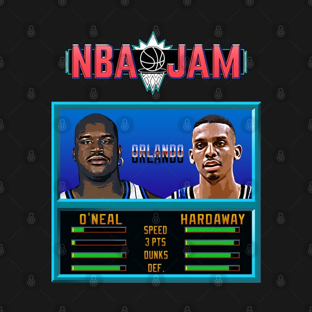 NBA JAM - CLASSIC - THE BEST DUO's EDITION_SHAQ&Penny by Buff Geeks Art