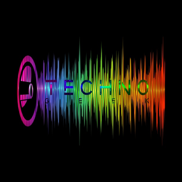 Techno Geek EDM Equalizer Sound by shirtontour