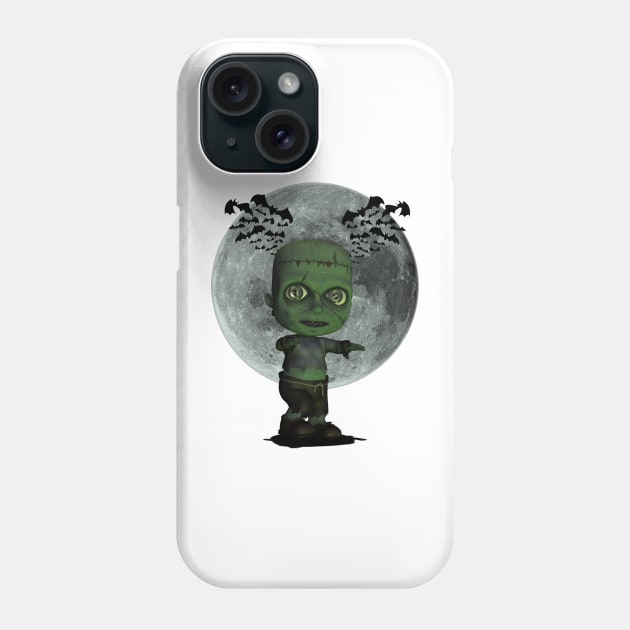 Little Frankenstein Phone Case by declancarr