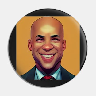 Cory A. Booker | Comics Style Pin