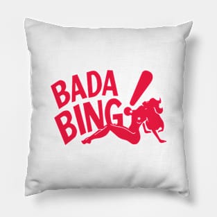 Bada Bing Sopranos Pillow