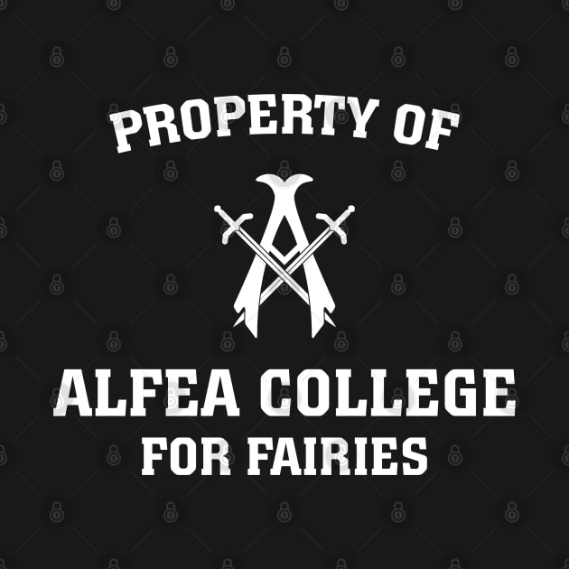 Property of Alfea College for Fairies by BadCatDesigns