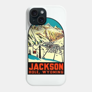 Jackson Hole Wyoming Vintage Phone Case