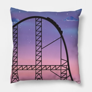 Millennium Force Sunset Pillow