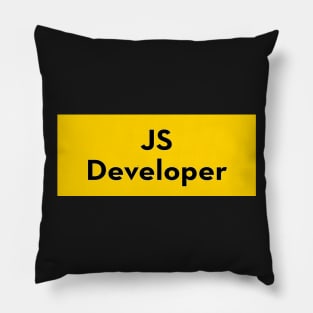 JS developer - javascript programming language Pillow