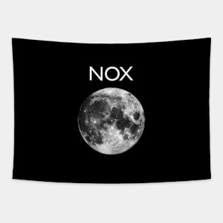 NIGHT and moon (Dies et nox) Tapestry