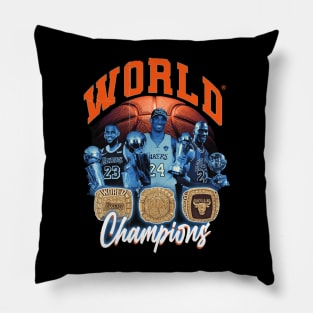 World Champions Graphic Tee Pillow