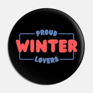 Proud Winter Lovers aespa Pin