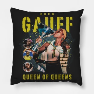 Coco Gauff Original Aesthetic Tribute 〶 Pillow