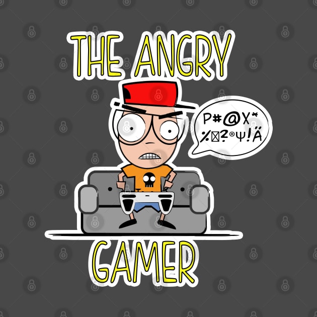 The Angry Gamer by Lazy Boy sketch