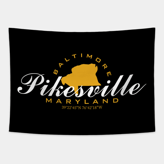 Pikesville, Maryland Tapestry by Nagorniak