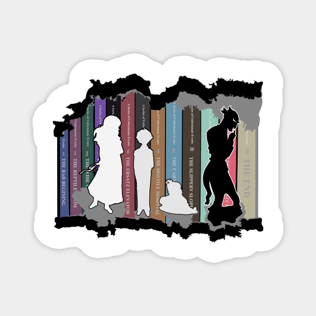 A Series Of Unfortunate Events Magnet by joelthayer