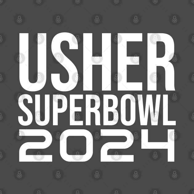 Usher Superbowl 2024 by Take It Keysie 