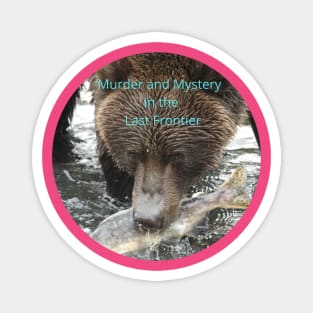 Kodiak Bear with Salmon Magnet