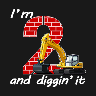 Best Construction Digger T-Shirt