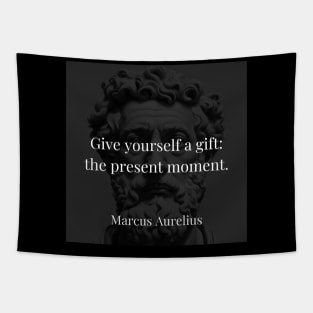 Marcus Aurelius's Present: A Gift to Yourself Tapestry