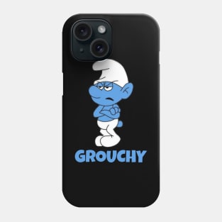 Grouchy Smurf Phone Case