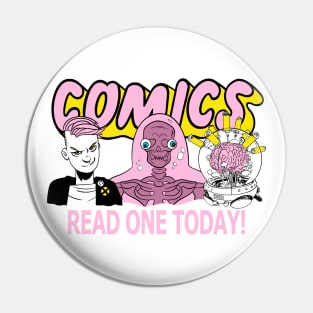 Comics Read One Today (Special Class Edit.) Pin