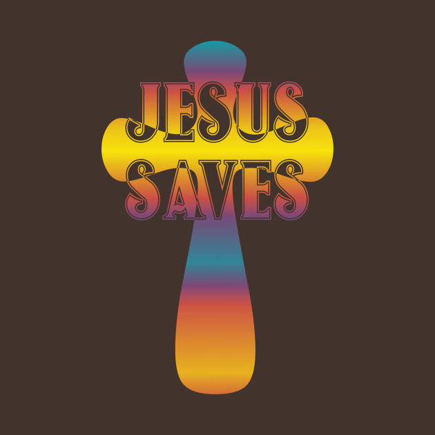 Jesus Saves Cross - Jesus Saves - Phone Case