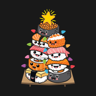 Sushi Xmas tree T-Shirt