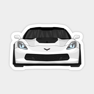 Z06 WHITE Magnet