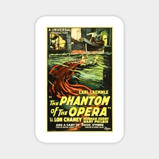 THE PHANTOM OF THE OPERA Advertisement Vintage Musical Theatre Magnet