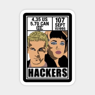 Hackers Comic Book Magnet