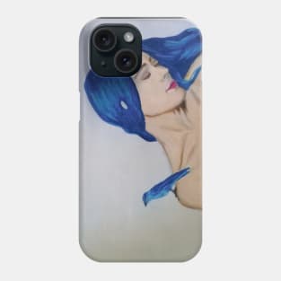 pájaro azul Phone Case