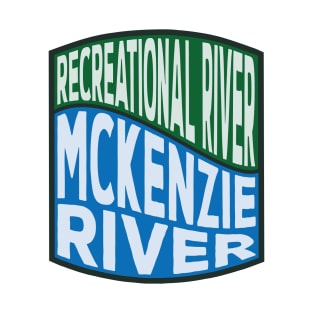 McKenzie River Recreational River Wave T-Shirt