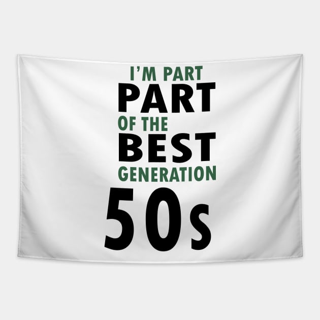 50's Generation Tapestry by C_ceconello